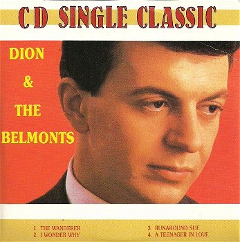 Dion & The Belmonts – The Wanderer (4 Track CDSingle) Nieuw - 0