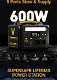 VTOMAN Jump 600 Portable Power Station, 640Wh LiFePO4 Battery - 3 - Thumbnail