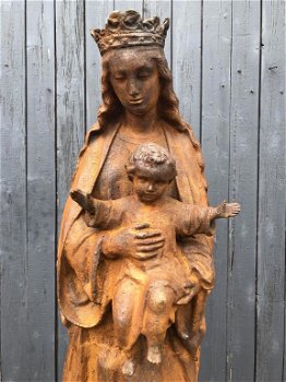 Heilige Maria , tuinbeeld , - 3