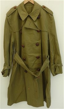 Regen Overjas / Jas Natweer, Uniform, Koninklijke Landmacht, maat: 42¼ - 44¼, 1966.(Nr.1) - 0