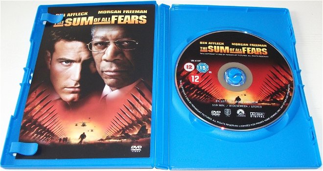 Dvd *** THE SUM OF ALL FEARS *** Special Collector's Edition - 3