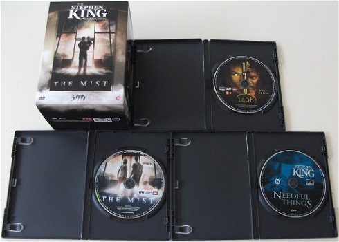 Dvd *** THE STEPHEN KING COLLECTION *** 3-DVD Boxset - 6