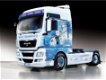 bouwpakket 3921 1/24 MAN TGX XXL Wolf Transporte - 1 - Thumbnail