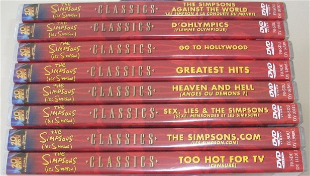 Dvd *** THE SIMPSONS CLASSICS *** Greatest Hits - 5