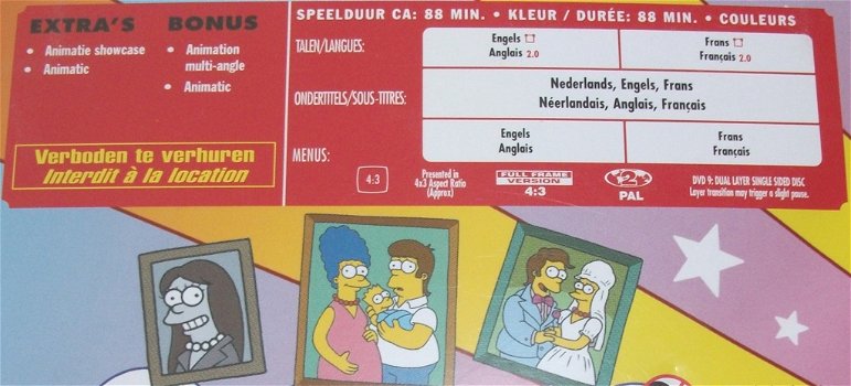 Dvd *** THE SIMPSONS *** Kiss and Tell - 2