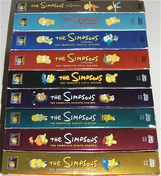 Dvd *** THE SIMPSONS *** 4-DVD Boxset Seizoen 10 - 5