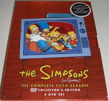 Dvd *** THE SIMPSONS *** 4-DVD Boxset Seizoen 5 - 0