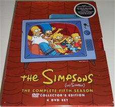 Dvd *** THE SIMPSONS *** 4-DVD Boxset Seizoen 5