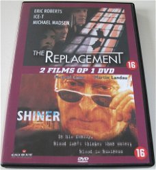 Dvd *** THE REPLACEMENT & SHINER *** 2-Filmpack
