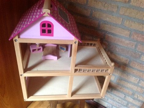 poppenhuis , hout - - 1