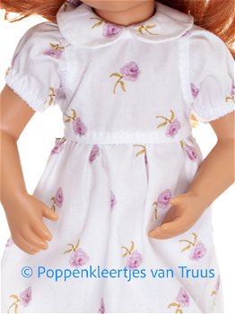 Petitcollin Minouche 34 cm Jurk setje roosjes - 1