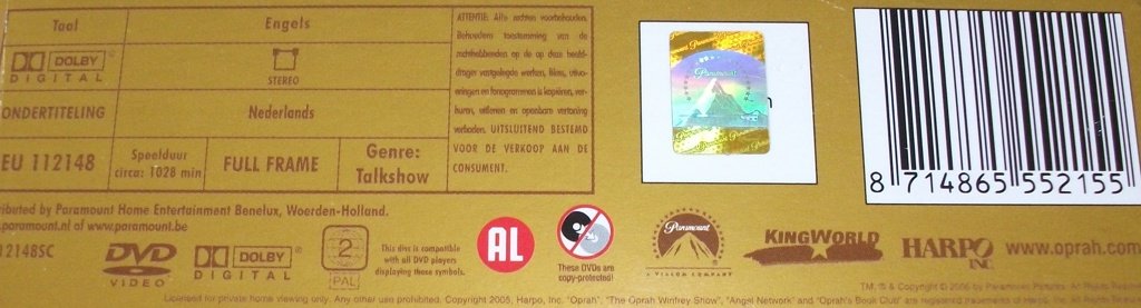 Dvd *** THE OPRAH WINFREY SHOW *** 6-Disc DVD-collectie - 2