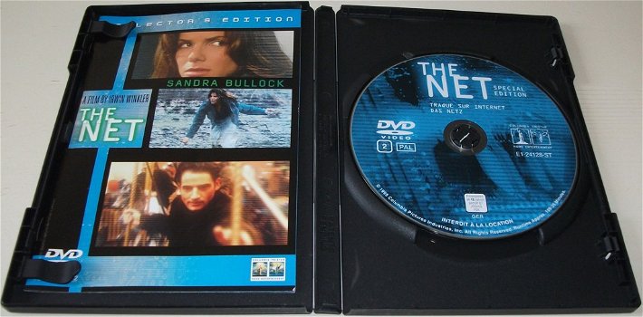 Dvd *** THE NET *** Collector's Edition - 3