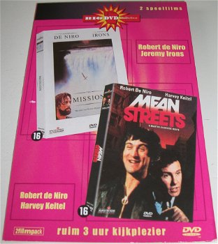 Dvd *** THE MISSION & MEAN STREETS *** 2-Filmpack - 0
