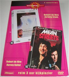 Dvd *** THE MISSION & MEAN STREETS *** 2-Filmpack