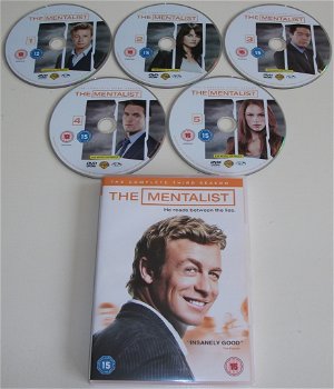 Dvd *** THE MENTALIST *** 5-DVD Boxset Seizoen 3 - 3