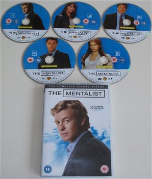 Dvd *** THE MENTALIST *** 5-DVD Boxset Seizoen 2 - 3