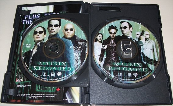 Dvd *** THE MATRIX RELOADED *** Widescreen Edition 2-Disc - 4