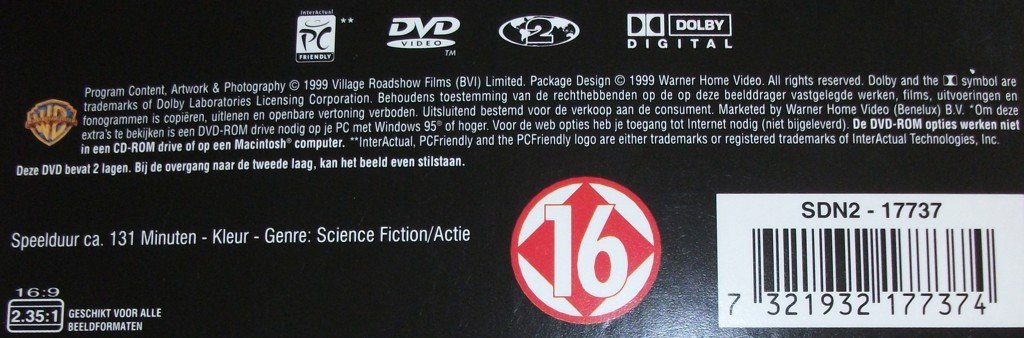 Dvd *** THE MATRIX *** - 3