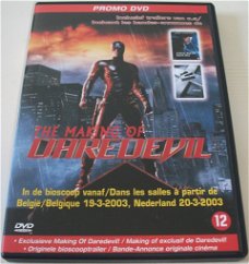 Dvd *** THE MAKING OF DAREDEVIL *** Marvel