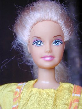 DF pop in zomerjurk. Als Barbie [POP51] - 1