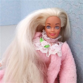 Slaap Barbie blond haar mattel [POP0164] - 1
