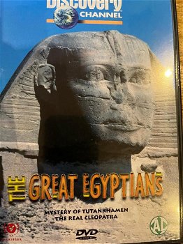 Great Egyptians - Mystery Of Tutankhamen - The Real Cleopatra (DVD) Discovery Channel Nieuw - 0