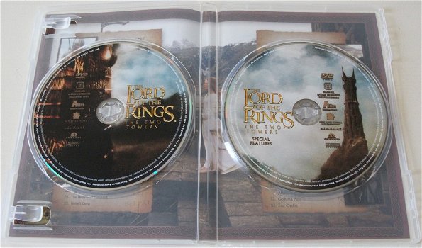 Dvd *** THE LORD OF THE RINGS *** The Two Towers - 3