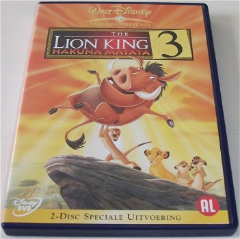 Dvd *** THE LION KING 3 *** 2-Dvd Speciale Uitvoering Walt Disney - 0