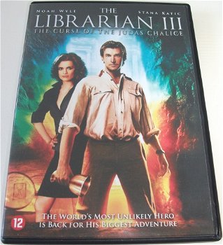 Dvd *** THE LIBRARIAN III *** The Curse Of The Judas Chalice - 0