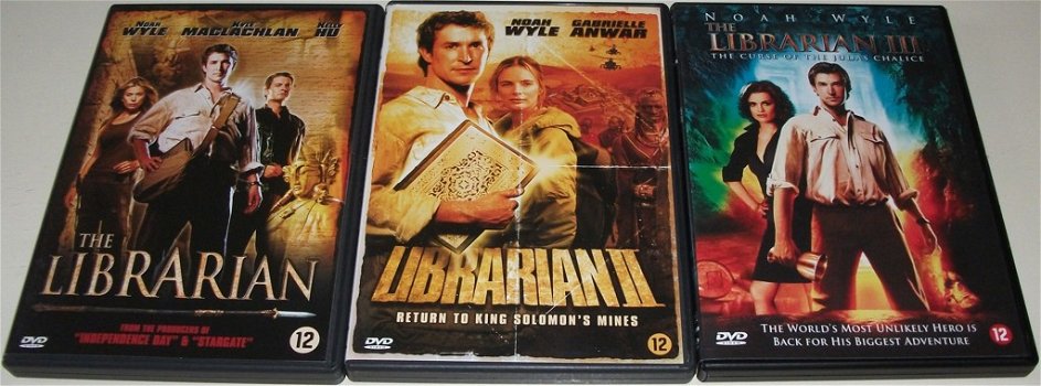 Dvd *** THE LIBRARIAN *** Quest for the Spear - 4