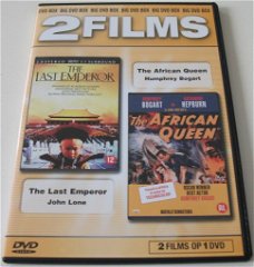 Dvd *** THE LAST EMPEROR & THE AFRICAN QUEEN *** 2-Filmpack