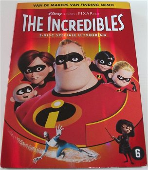 Dvd *** THE INCREDIBLES *** 2-Disc Speciale Uitvoering Disney Pixar - 0