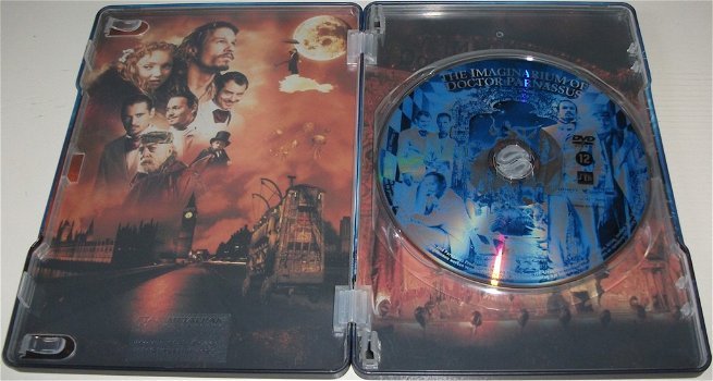 Dvd *** THE IMAGINARIUM OF DOCTOR PARNASSUS *** Limited Edition Steelbook - 3