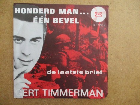 a6800 gert timmerman - honderd man een bevel - 0