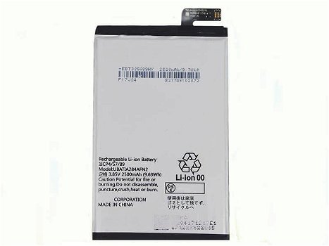 Battery Replacement for SHARP 3.85V 2500mAh/9.63WH - 0