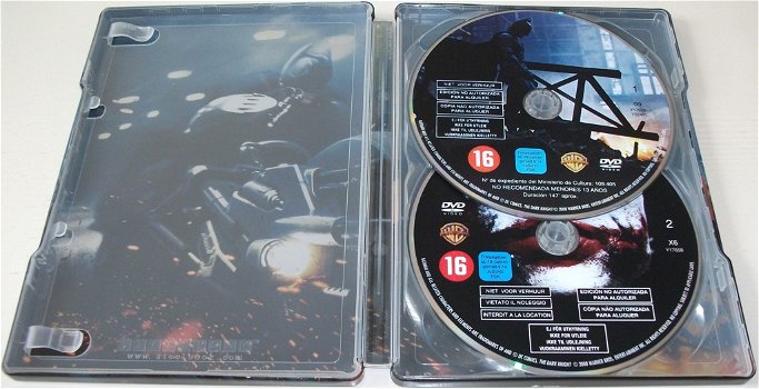 Dvd *** THE DARK KNIGHT *** 2-Disc Boxset Special Edition Steelbook - 4