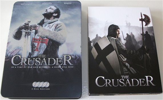Dvd *** THE CRUSADER *** 4-Disc Edition Steelcase - 1