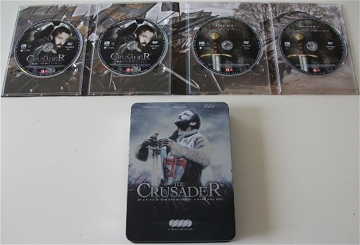 Dvd *** THE CRUSADER *** 4-Disc Edition Steelcase - 4