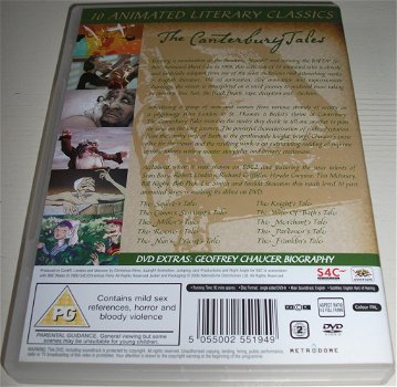 Dvd *** THE CANTERBURY TALES *** 10 Animated Literary Classics - 1