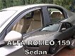 Alfa Romeo zijwindschermen donker visors raamspoilers oa 147 - 4 - Thumbnail