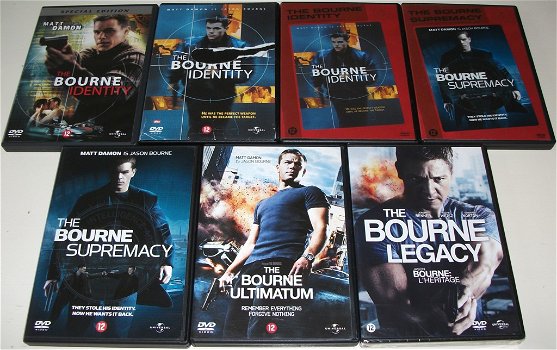 Dvd *** THE BOURNE IDENTITY *** Blockbuster - 4