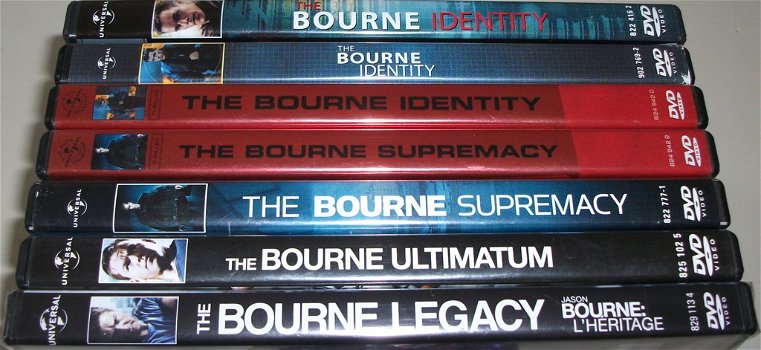 Dvd *** THE BOURNE IDENTITY *** Blockbuster - 5