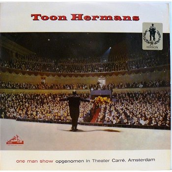 Toon Hermans – One Man Show Opgenomen In Theater Carré, Amsterdam (LP) - 0