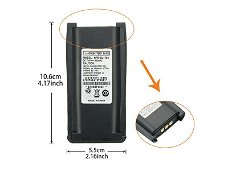 New Battery Two-Way Radio Batteries HYT 7.4V 1800mah