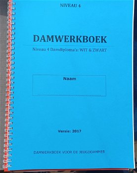 Damwerkboek, Niveau 4, Damdiploma's WIT & ZWAR - 0