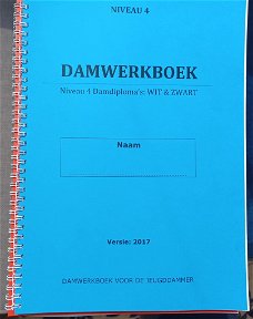 Damwerkboek, Niveau 4, Damdiploma's WIT & ZWAR