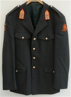 Uniform DT2000 (Jas&Broek), KMA Cadetten, Koninklijke Landmacht, maat: 51, vanaf 2000.(Nr.1)