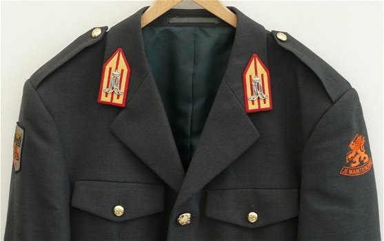 Uniform DT2000 (Jas&Broek), KMA Cadetten, Koninklijke Landmacht, maat: 51, vanaf 2000.(Nr.1) - 1