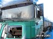 MAN truck licht getinte zijwindschermen TGX TGL TGM spoilers visors - 2 - Thumbnail
